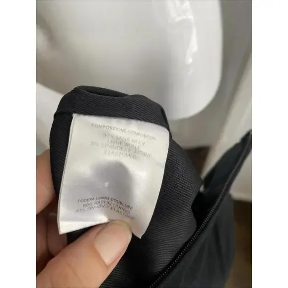 Vintage Gucci 2001 Black Wool Pencil Skirt IT-42 US-6 Italy - Picture 10 of 10